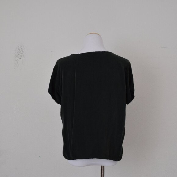 Vintage 90s Hunter Green 2 pc Jacket + blouse - Picture 10 of 10